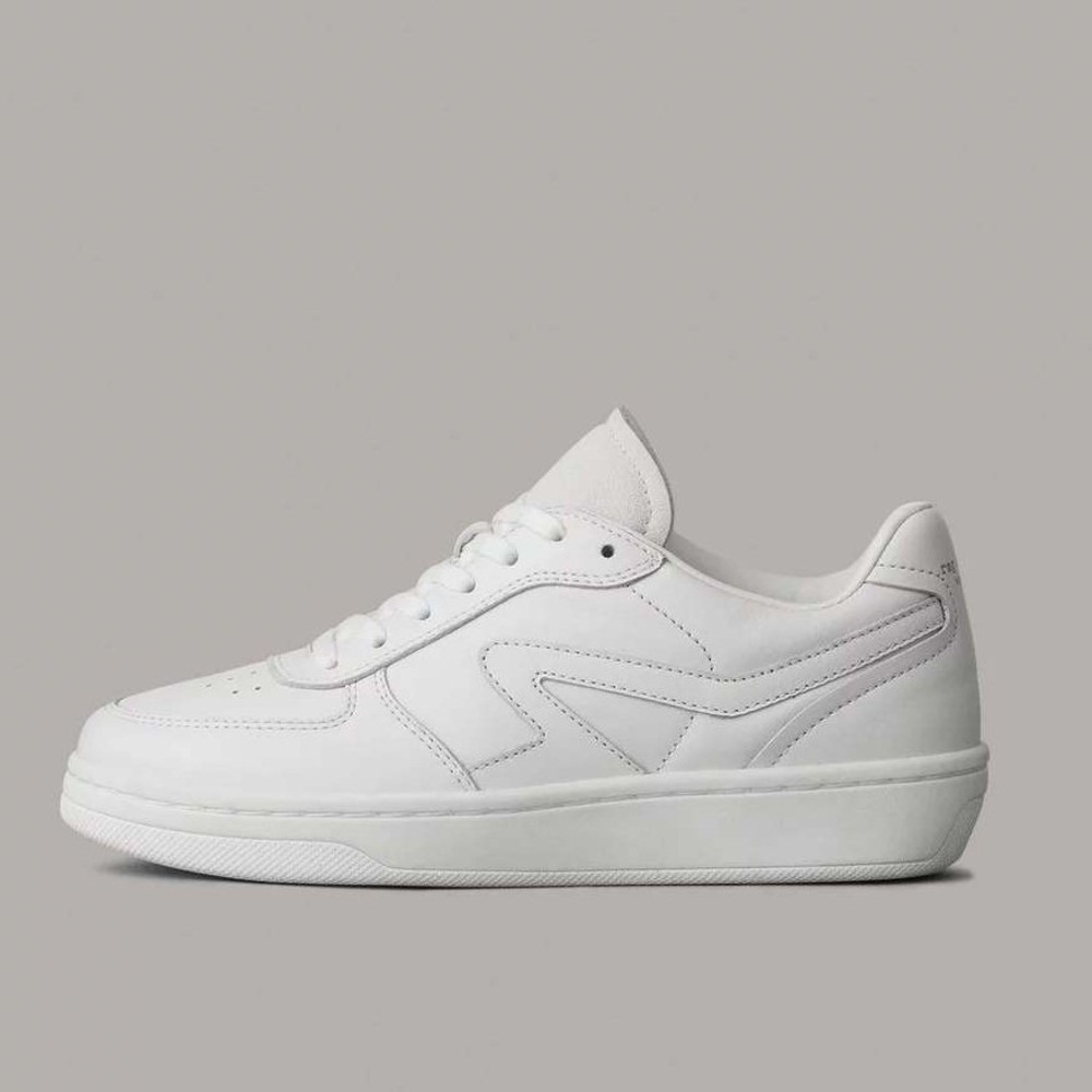 Rag & Bone Retro Court Low Top White Leather Sneakers Size 38.5 7.5-8 US